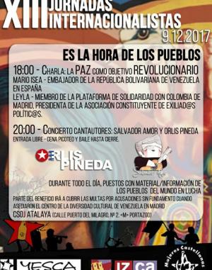 Cartel del acto Cartel del acto
